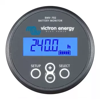 Monitor de bateria Victron Energy BMV-702 para sistemas de 12V, alcance de medição até 500A