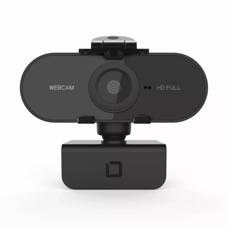 DICOTA D31841 Webcam 1920 x 1080 píxeis USB 2.0 Preto