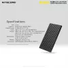 Powerbank portátil Nitecore NB10000 — 10000 mAh, USB‑A + USB‑C, 38 W saída total, cinzento