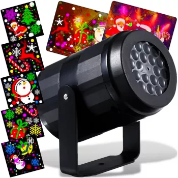 Projetor laser LED de Natal Extralink EX.73509 para iluminação decorativa doméstica