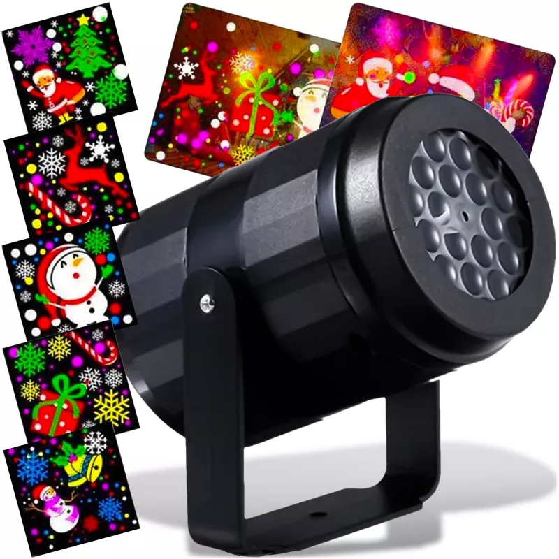 Projetor laser LED de Natal Extralink EX.73509 para iluminação decorativa doméstica