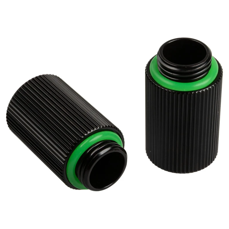Adaptador G1/4 polegadas rosca macho para G1/4 polegadas rosca fêmea, BitsPower Touchaqua TA-F62-GB (reto)