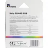 Kit de iluminação para caixa de computador INTER-TECH RS-042 RGB — fita LED RGB 1000 mm, 10 mm de largura, preto