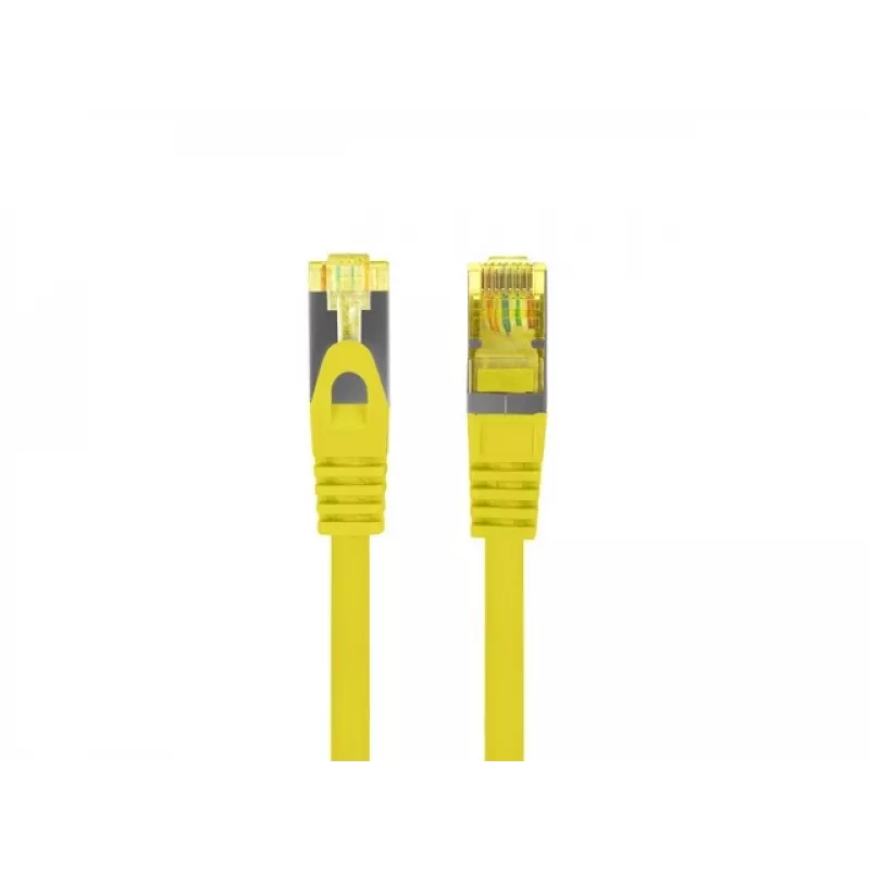 Cabo de rede Lanberg PCF6A-10CU-0025-Y RJ-45 Cat6a 0,25 m amarelo