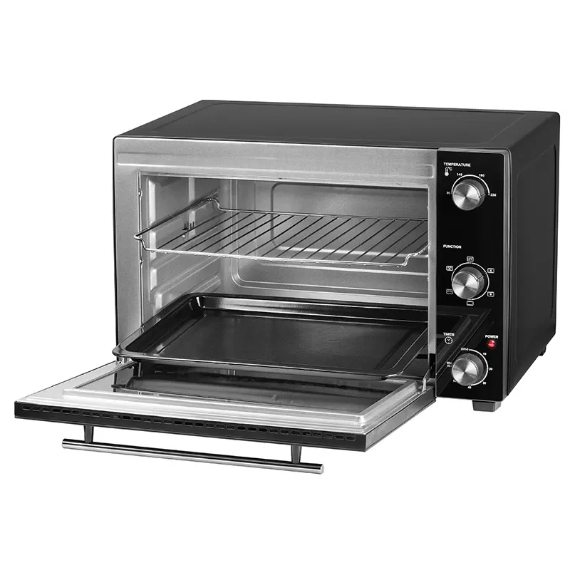 LAFE HeatMaster PIW-005 Forno elétrico, 48 L, 1800 W, convecção, espeto rotativo