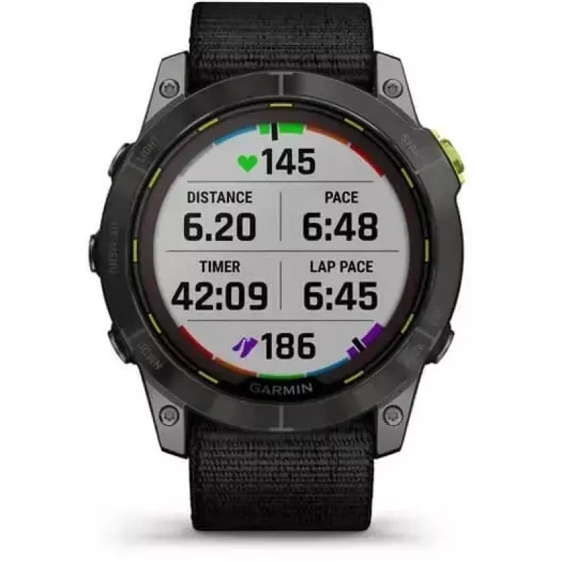 Garmin Enduro 2 3,56 cm (1,4 polegadas) MIP 35 mm Digital 280 x 280 píxeis Ecrã tátil Cinzento Wi-Fi GPS (satélite)