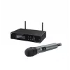Conjunto de microfone vocal sem fios Sennheiser XSW 2-835-A — microfone dinâmico cardióide, recetor UHF, até 100 m de alcance