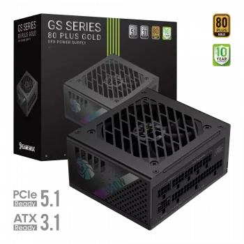 Fonte de alimentação Gamemax, 80 PLUS, Gold | GS 650G | 650 W