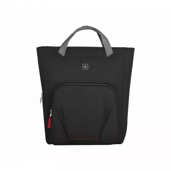 Mala de senhora Wenger SwissGear Motion Vertical Tote 39,6 cm 15,6 polegadas preto