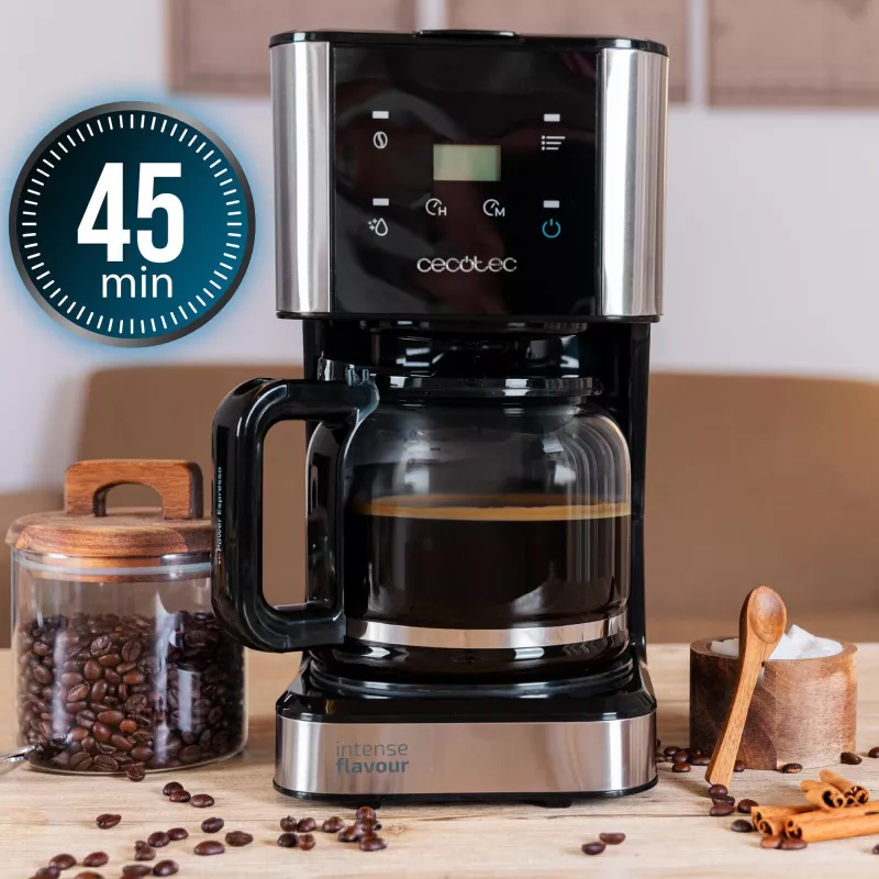 Cecotec 272 12 chávenas/1,5 L preto