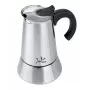Cafeteira moka JATA Odin preto aço inoxidável
