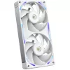 Ventoinha para caixa de computador NZXT F240X 120 mm branca, 1 unid., 240 × 120 × 30 mm