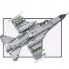 Conjunto de construção Cobi F-16AM Fighting Falcon, 495 peças, modelo à escala
