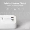 Extensão elétrica DIGITUS 3 tomadas com 2×USB-A e 1×USB-C, 3 tomadas AC tipo E/F, cabo de 1,5 m, branco