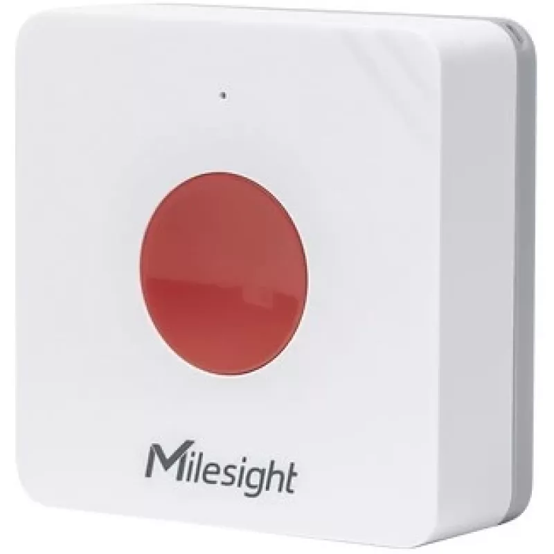 Milesight WS101-868M-SOS botão SOS inteligente LoRaWAN, EU868