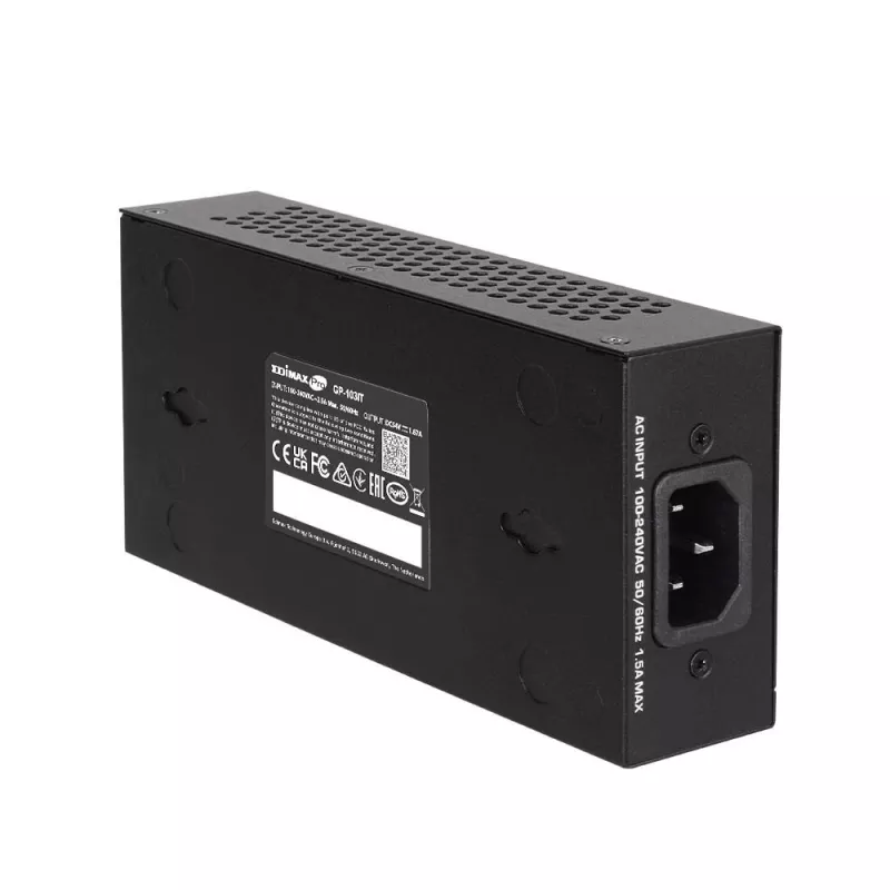 Edimax Pro GP-103IT injetor Gigabit PoE++, 90 W