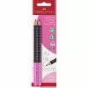 Lápis FABER-CASTELL Jumbo Grip Two Tone 2xBS BK