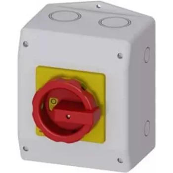 Siemens 3LD25650TB53 Interruptor de emergência 3p 63A 400V 22kW 1N-Klemme+1PE-Klemme