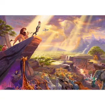 Thomas Kinkade Studios: Disney Dreams Collection - O Rei Leão, puzzle 1000 peças