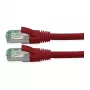 Cabo patch ROLINE RM Cat.6A S/FTP (PiMF), vermelho, 0,3 m