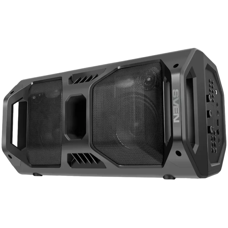 Altifalante SVEN PS-600, preto (50W, TWS, Bluetooth, FM, USB, microSD, ecrã LED, 4000mAh)