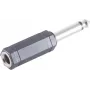 Adaptador ShiverPeaks 57003 — ficha jack mono 6,3 mm para conector fêmea jack 6,3 mm