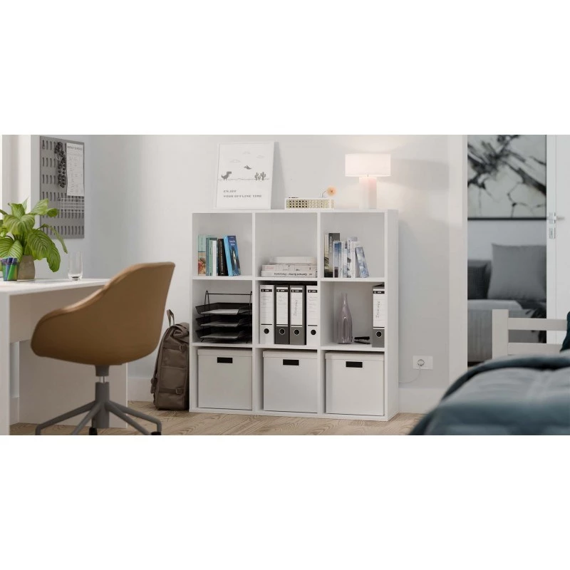 Estante MALAX 3x3 H branco