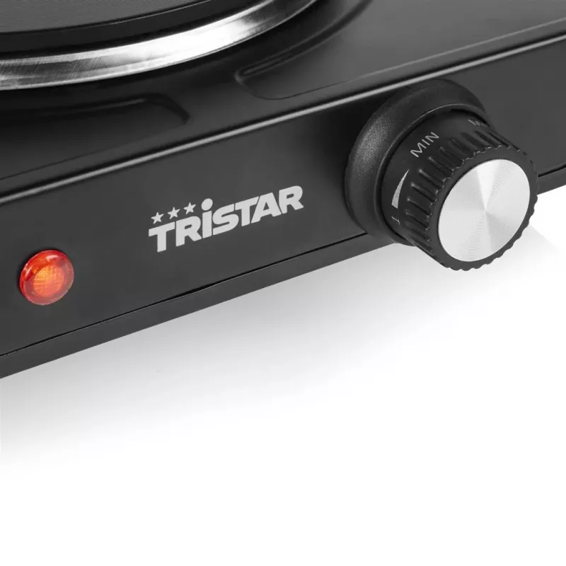 Placa de cozinha Tristar | KP-6151 | Número de bicos/zonas de cozedura 1 | Preto | Elétrico