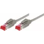 Cabo de rede Ethernet Tecline 71710 cinzento