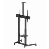 Suporte de chão para TV GEMBIRD TVS-100T-03 para televisores de 60–100 polegadas, altura ajustável, suporte universal