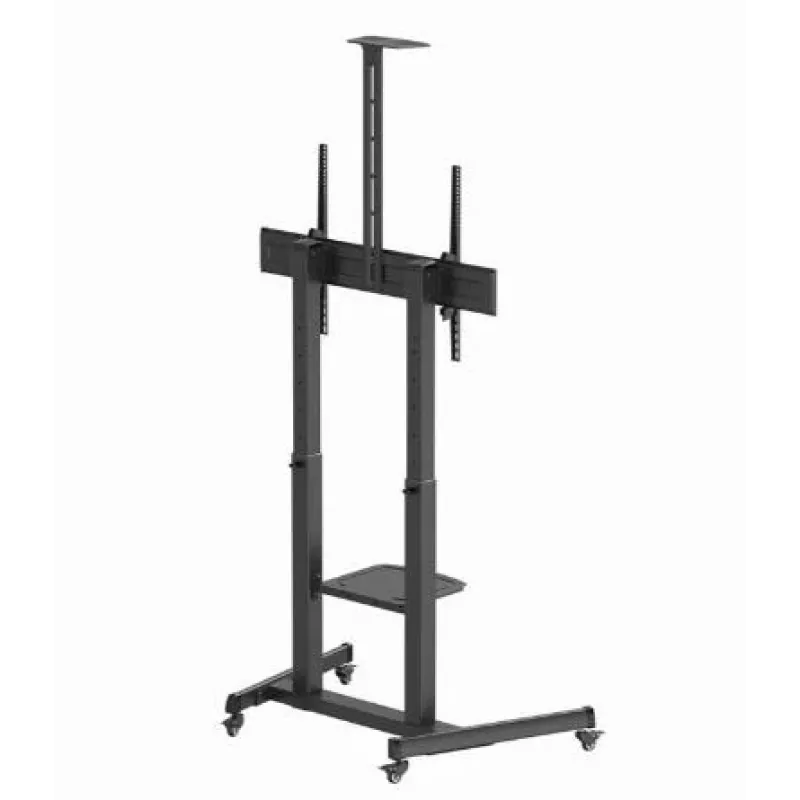 Suporte de chão para TV GEMBIRD TVS-100T-03 para televisores de 60–100 polegadas, altura ajustável, suporte universal