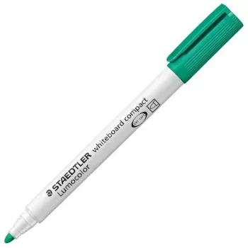 Marcador Staedtler Lumocolor ponta redonda verde 341-5