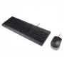Teclado e rato Lenovo 4X30L79897 incluídos Universal USB QWERTZ Alemão Preto