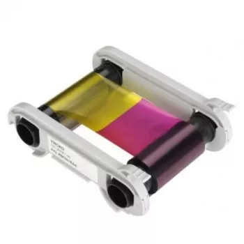 Fita de impressora Evolis R5F008EAA azul ciano magenta amarelo