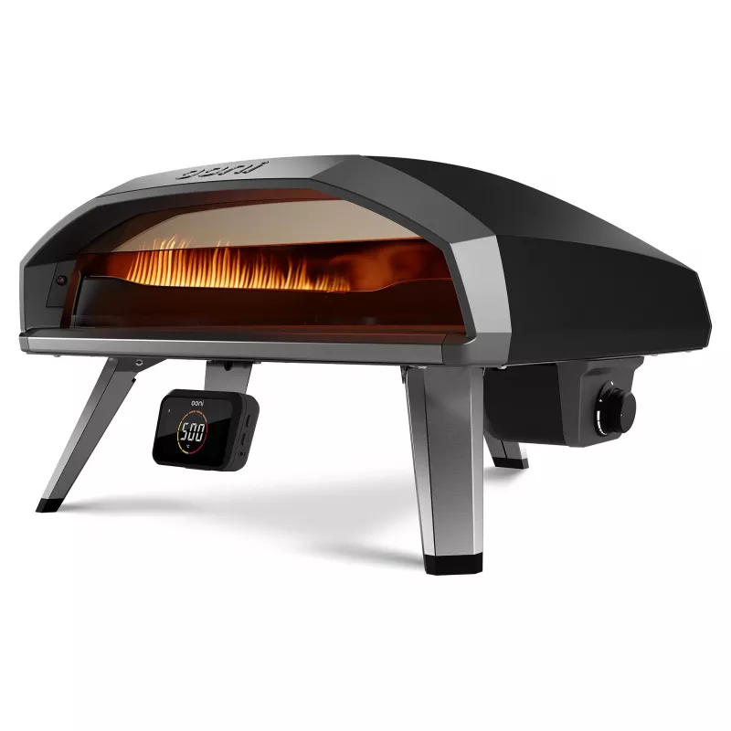 Máquina de pizza Ooni Koda 2 Pro preto prateado 1 pizza 46 cm