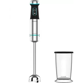 Cecotec | Varinha mágica | Power TitanBlack 1200 XL | Varinha mágica | 1200 W | Regulação contínua de velocidade | Modo turbo | Aço inoxidável