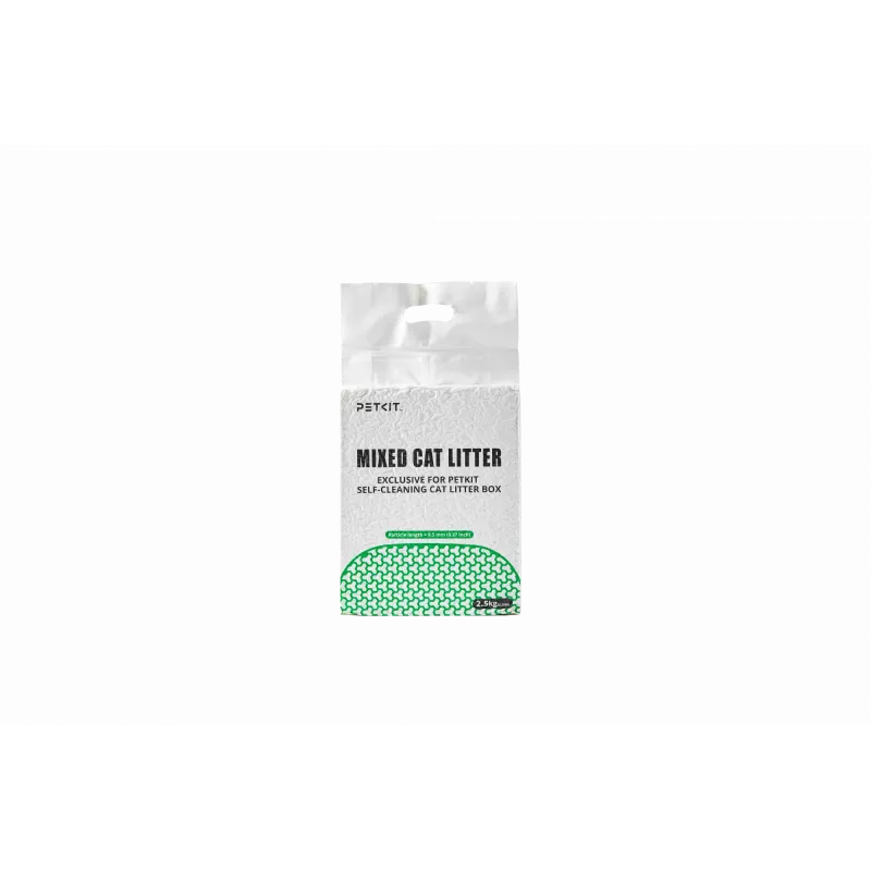Areia para gatos PETKIT Mixed Cat Litter, 3 sacos – embalagem múltipla de areia aglomerante para gatos