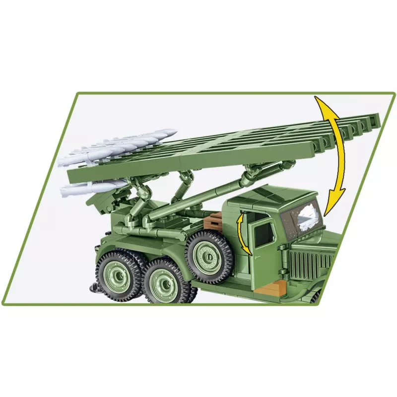 Blocos de construção COBI BM-13 Katjuscha ZIS-6 440 peças