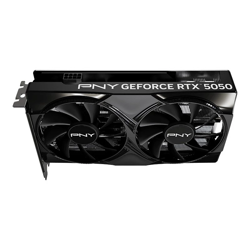 Placa gráfica PNY GeForce RTX 5050 – 8 GB GDDR6, 2317 MHz, 128-Bit, PCIe x8 5.0, refrigeração Dual-Fan