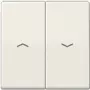 Tecla JUNG p. interruptor de estores AS591-5P AS 500/A plus branco AS591-5P (AS591-5P)