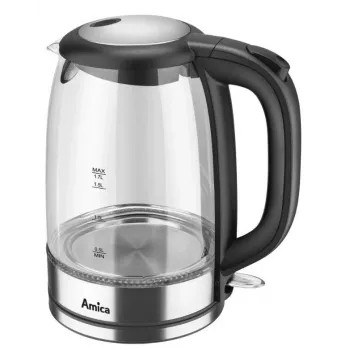 Chaleira elétrica Amica 1.7L 2200W prateado