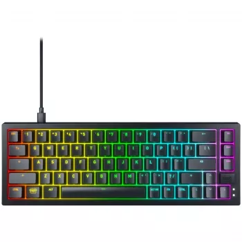 Teclado compacto CHERRY K5V2 Gaming USB QWERTY inglês preto 67 teclas RGB LED