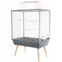 Gaiola para aves Zolux Neo Jili H80 cinzenta