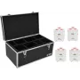 Conjunto de luz EUROLITE 4x AKKU TL-3 TCL branco — conjunto de iluminação portátil a bateria