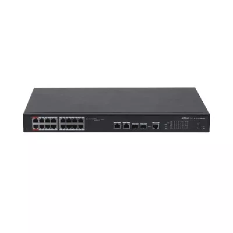 Dahua PFS4218-16ET-240-V3 comutador L2, de secretária/pedestal, 90 W