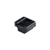 Sapata de encaixe Hama com placa isoladora, preto, 9 g, 1 unidade