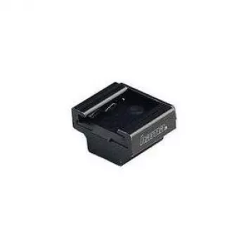 Sapata de encaixe Hama com placa isoladora, preto, 9 g, 1 unidade