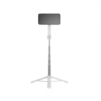 Pau de selfie FIXED FIXSN-M-WH — haste de alumínio dobrável com Bluetooth, comprimento máximo 72 cm, branco