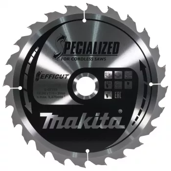 Makita Efficut lâmina de serra circular 26 cm 1 unid.