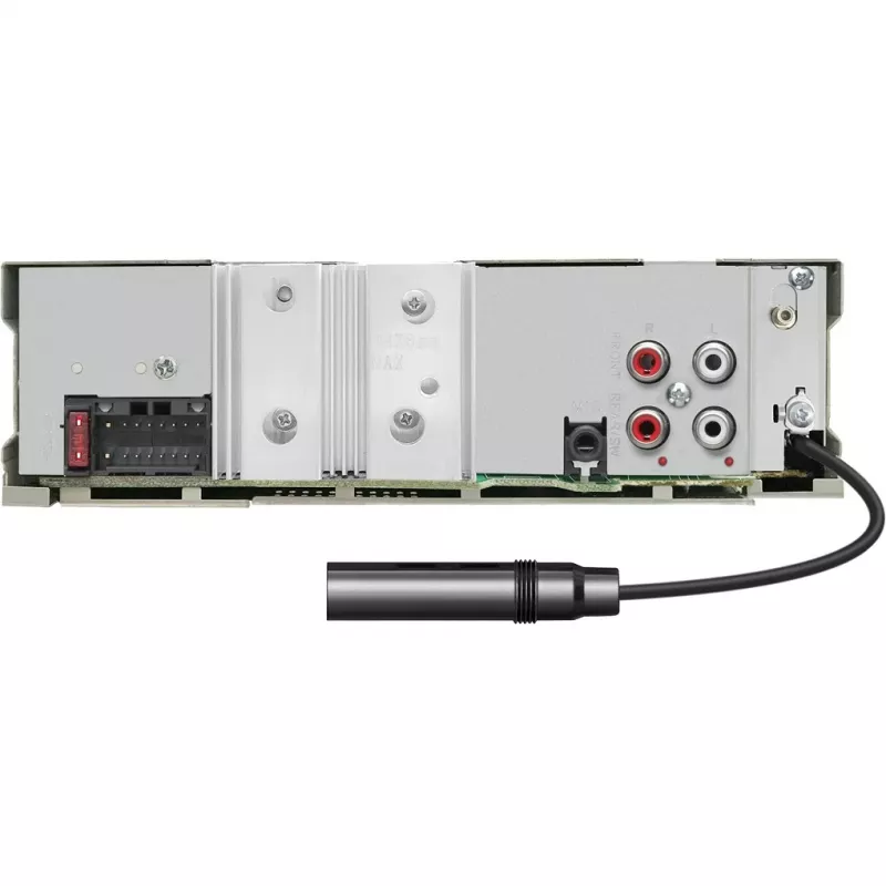 Kenwood KMM-BT508DAB, preto, 1 DIN, 200 W, 50 W, 24 h, AAC, FLAC, MP3, WAV, WMA